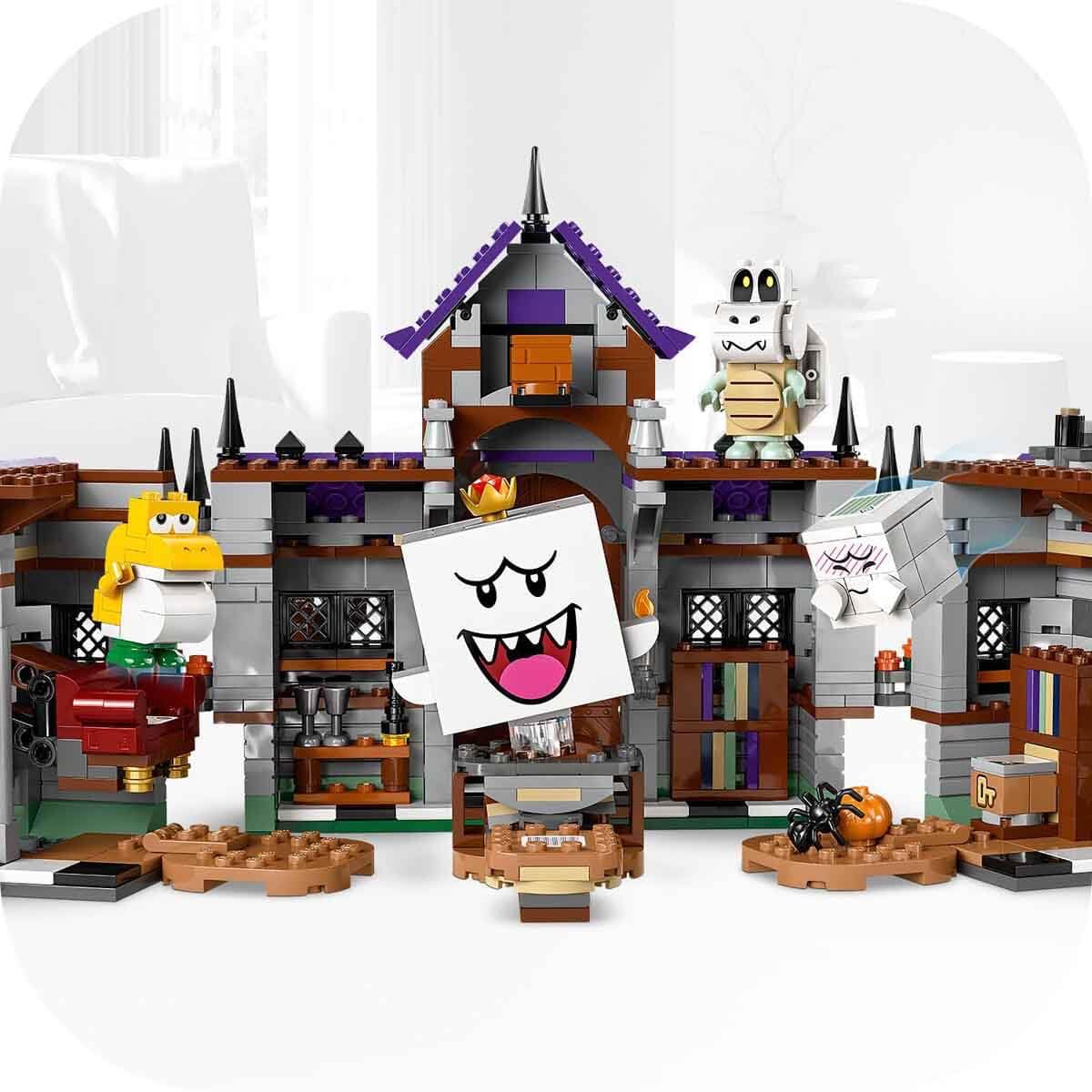 LEGO Super Mario King Boo’s Haunted Mansion Playset - Building Toy for Kids 8+ 10