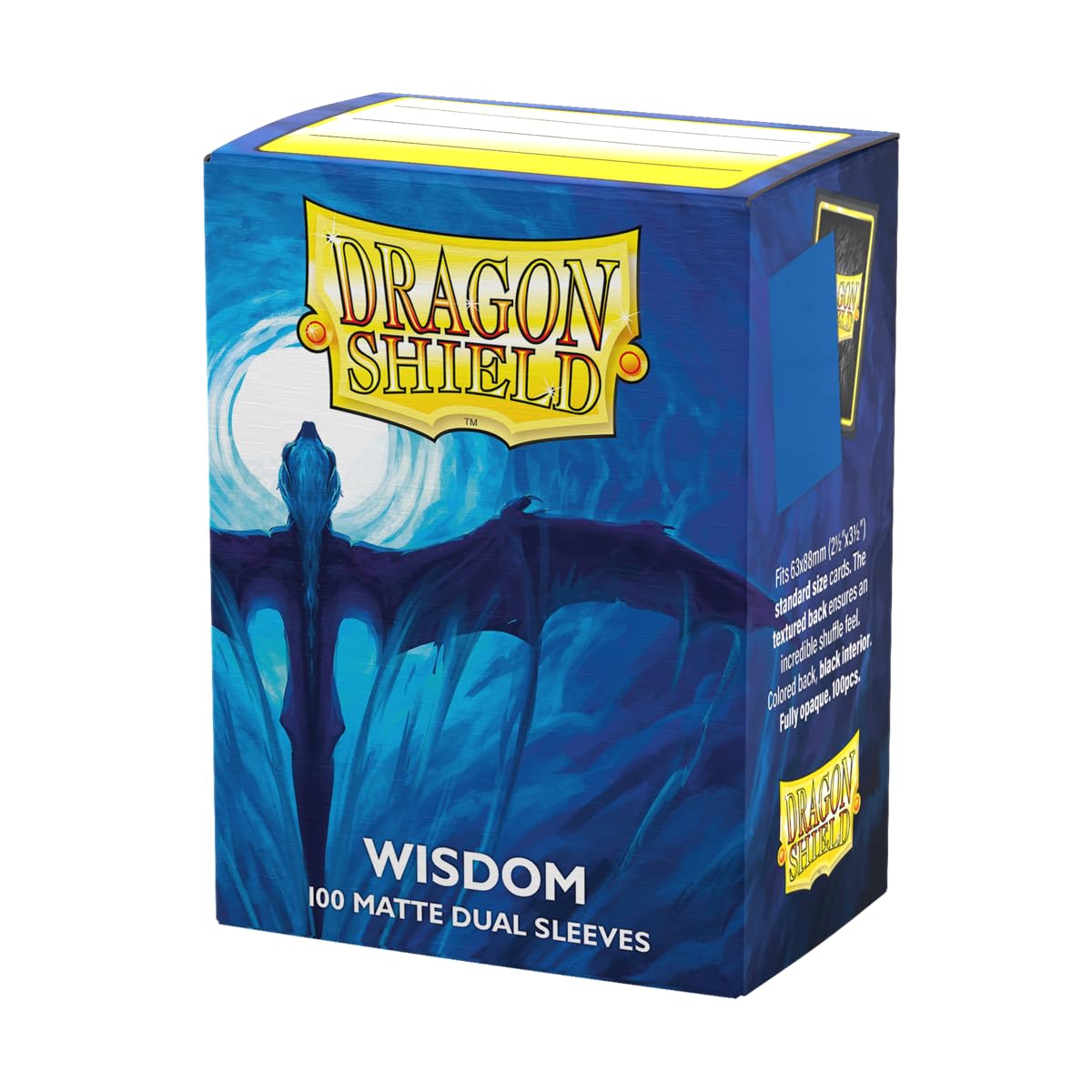 Dragon Shield Arcane Tinmen Dual Matte Wisdom 100ct Standard Card Sleeves