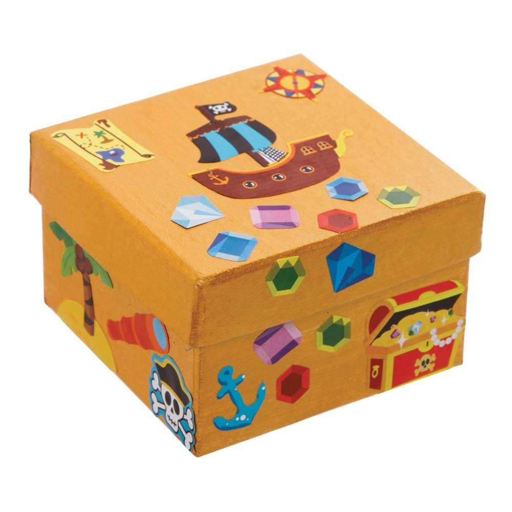 Baker Ross Pirate Stickers for Kids - Pack of 750 Multicolor Craft Stickers