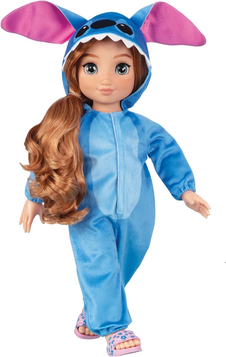 Disney ILY 4EVER Stitch 45cm Doll with Strawberry Blonde Hair - Fashion Playset for Girls 6+ 5