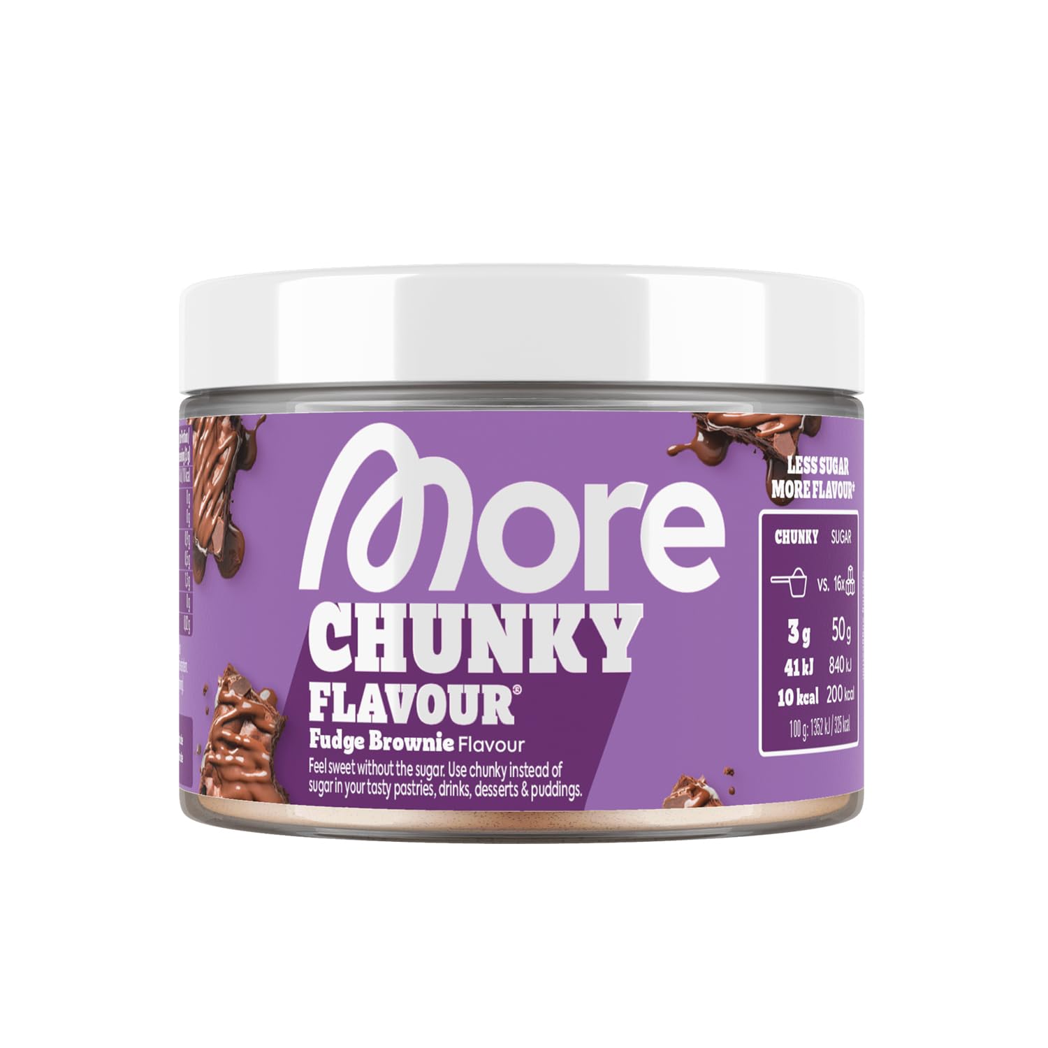 MORE Nutrition Chunky Flavour Fudge Brownie 150g