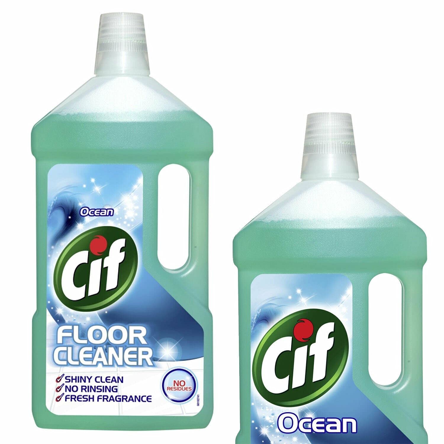 Cif Ocean Floor Cleaner - Residue Free Shine for Linoleum, Vinyl & Ceramic Tiles | 950 ml 3