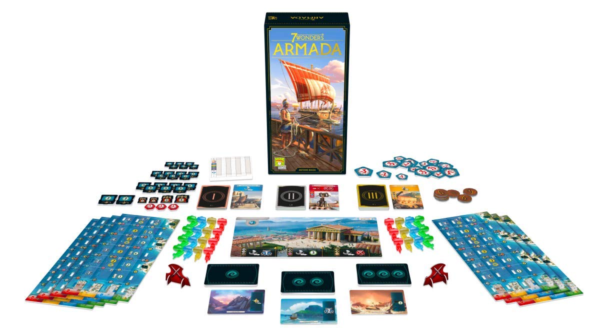 Repos Production 7 Wonders: Armada Expansion Board Game 3