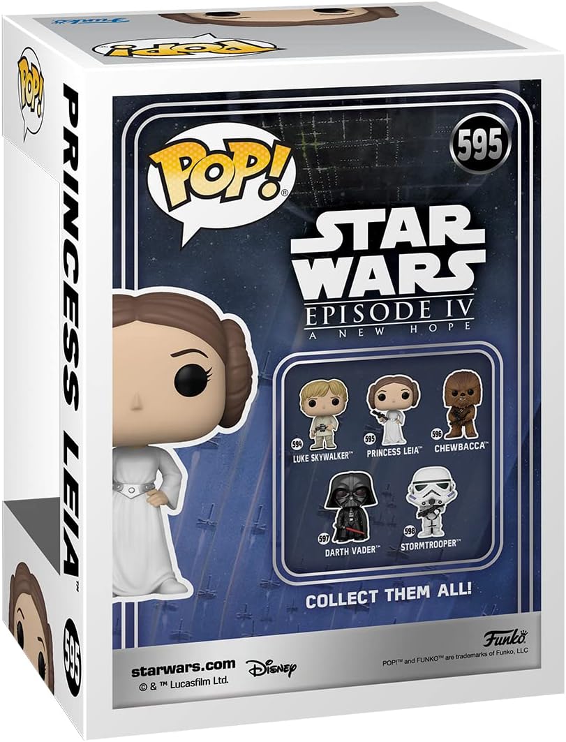 Funko Pop! Star Wars: Episode IV - Princess Leia Vinyl Figure 3