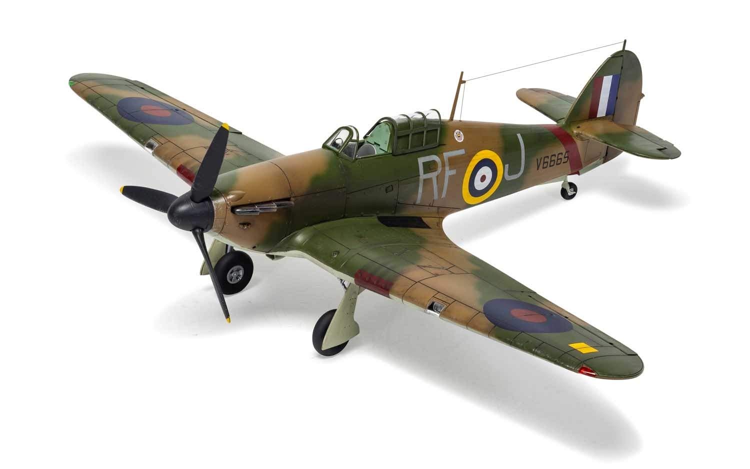 Airfix A05127A Hawker Hurricane Mk.1 Model Building Kit - 1:48 Scale