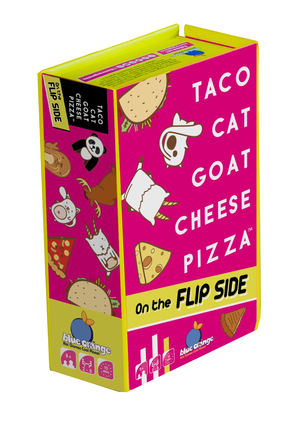 Blue Orange Taco Cat Goat Cheese Pizza: On The Flip Side Card Game