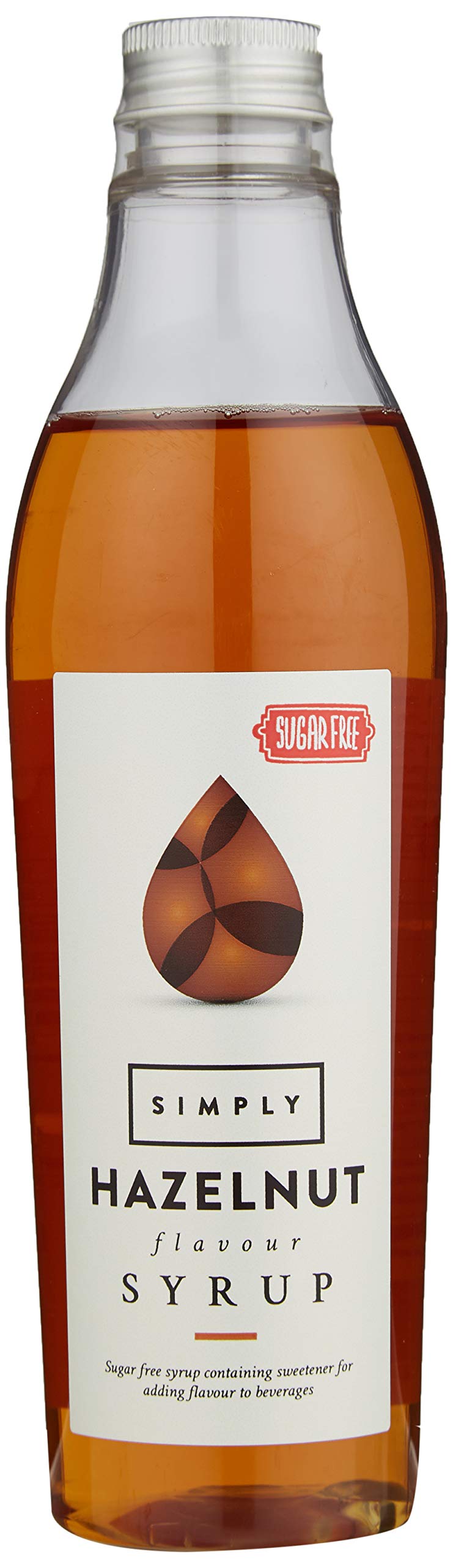 Simply - Sugar Free Hazelnut Syrup, 250 ml