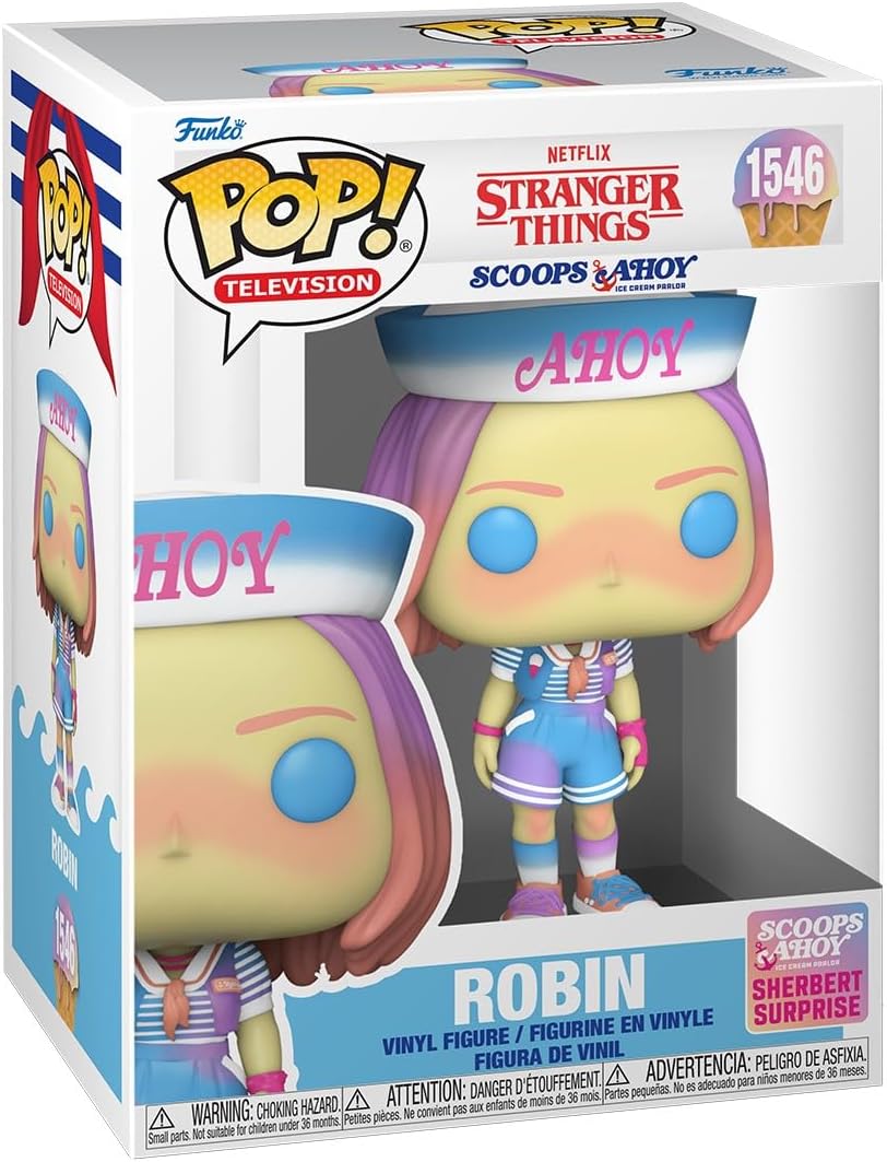 Funko Pop! TV Stranger Things - Robin Vinyl Figure (Scoops Ahoy) (79997)