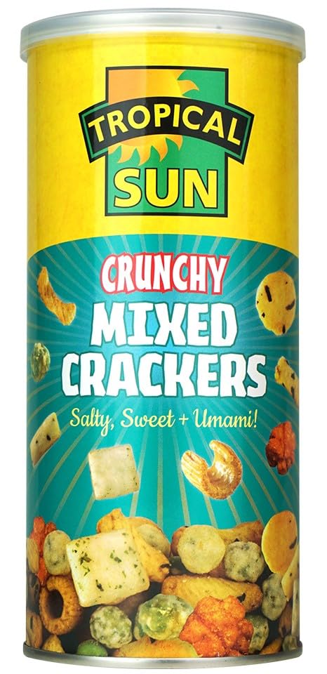 Tropical Sun Crunchy Mixed Crackers (Salty, Sweet + Umami!), 150g