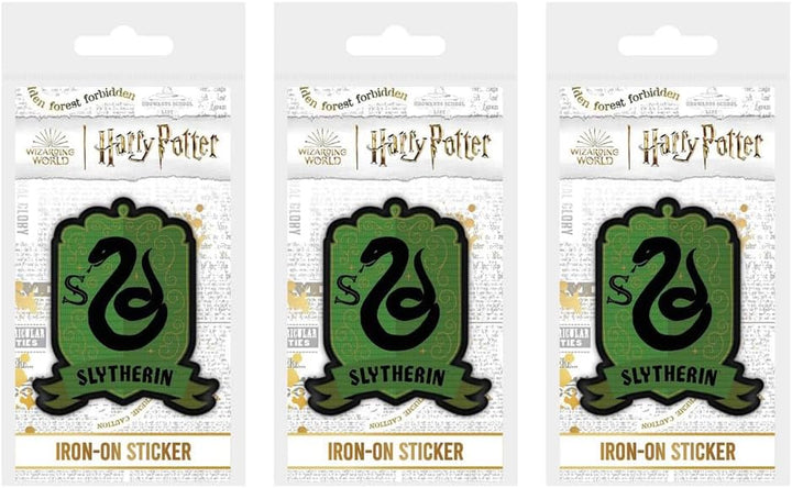 Harry Potter Hogwarts Houses - Slytherin Iron-On Patch (ES00012)