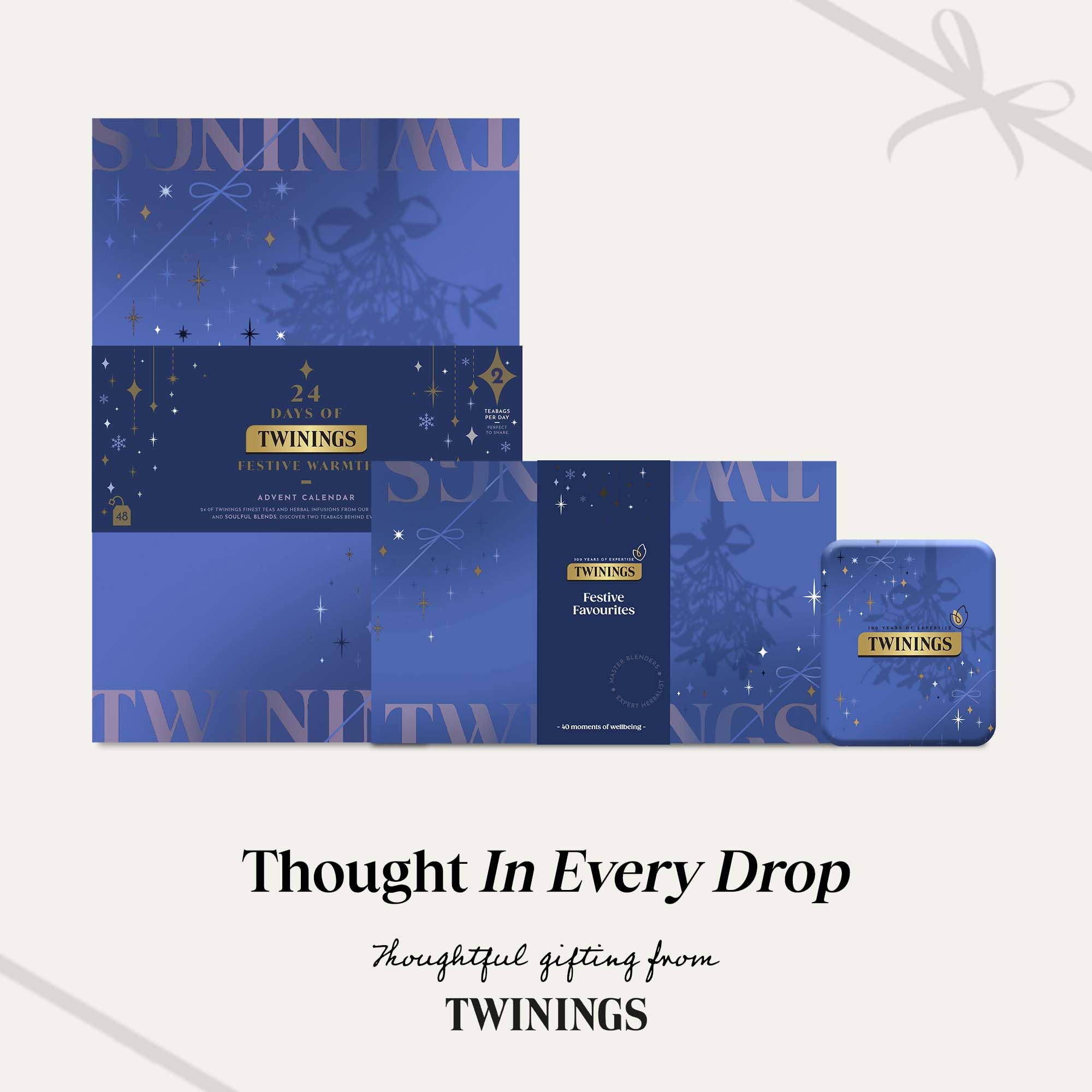 Twinings 24 Days of Festive Warmth Advent Calendar 2024 - Premium Tea Selection 3