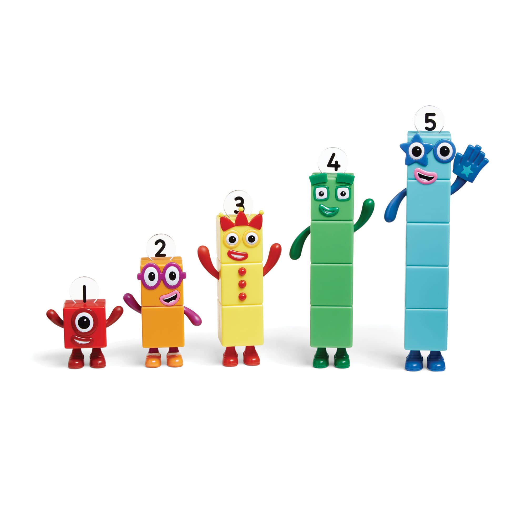 Learning Resources Numberblocks Friends One to Five - Collectible Play Figures with Posable Arms 8