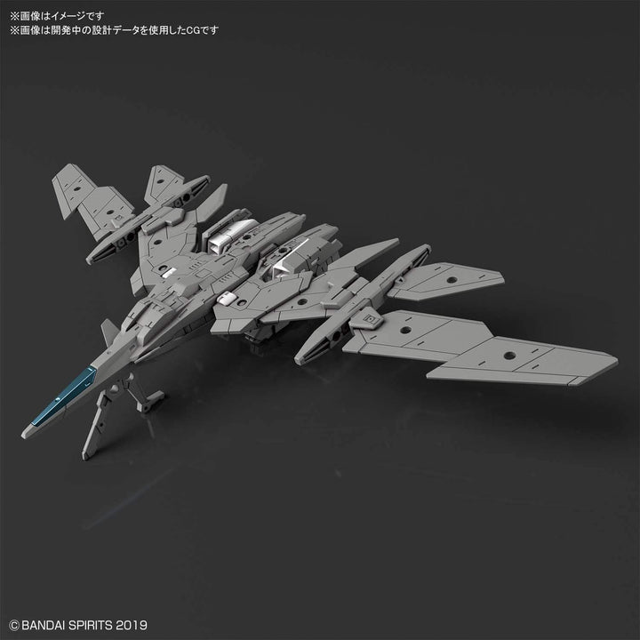 BANDAI 30 Minute Missions: Air Fighter (Gray) - Flight Pack for 30MM Models, Ages 8+