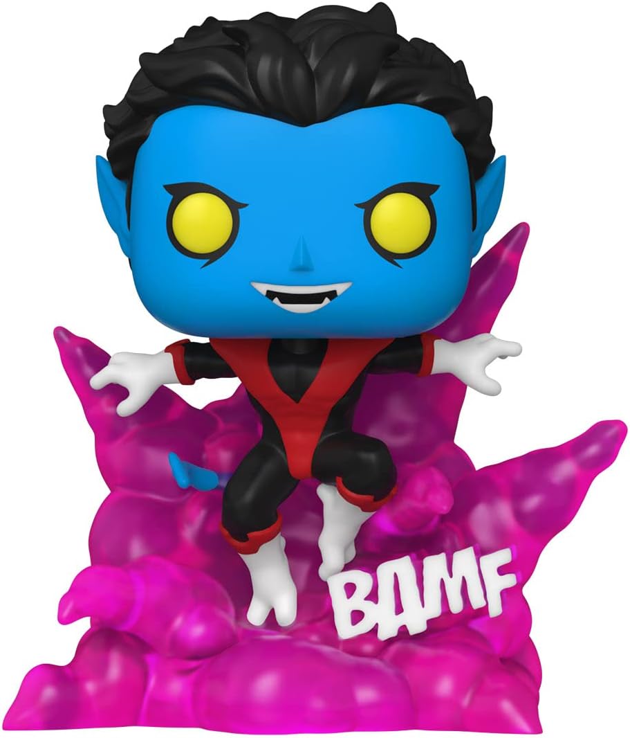 Funko Pop! Deluxe Marvel X-Men - Nightcrawler Glow in the Dark Vinyl Figure (66519)