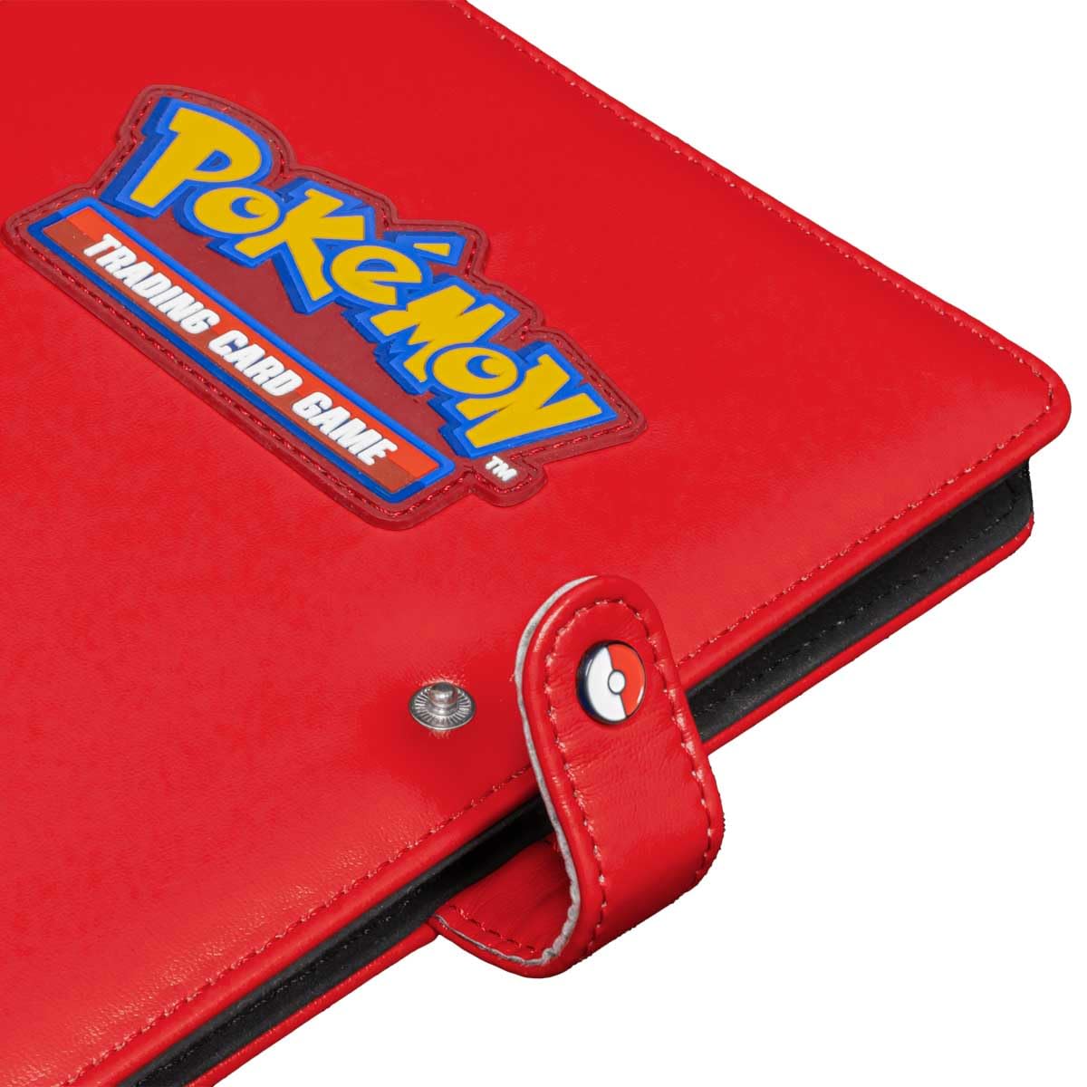 Ultra Pro Premium Red Snap Binder for Pokémon - 20 Page 4-Pocket Album with Enamel Poké Ball Snap 5