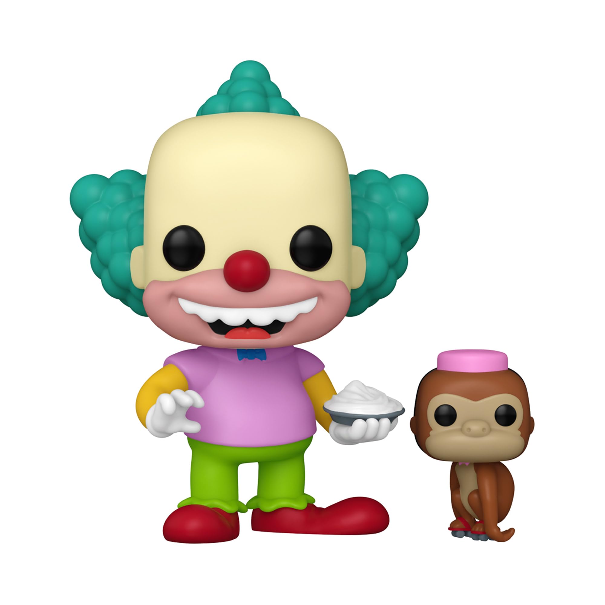 Funko Pop! The Simpsons - Krusty the Clown & Tenny Vinyl Figure