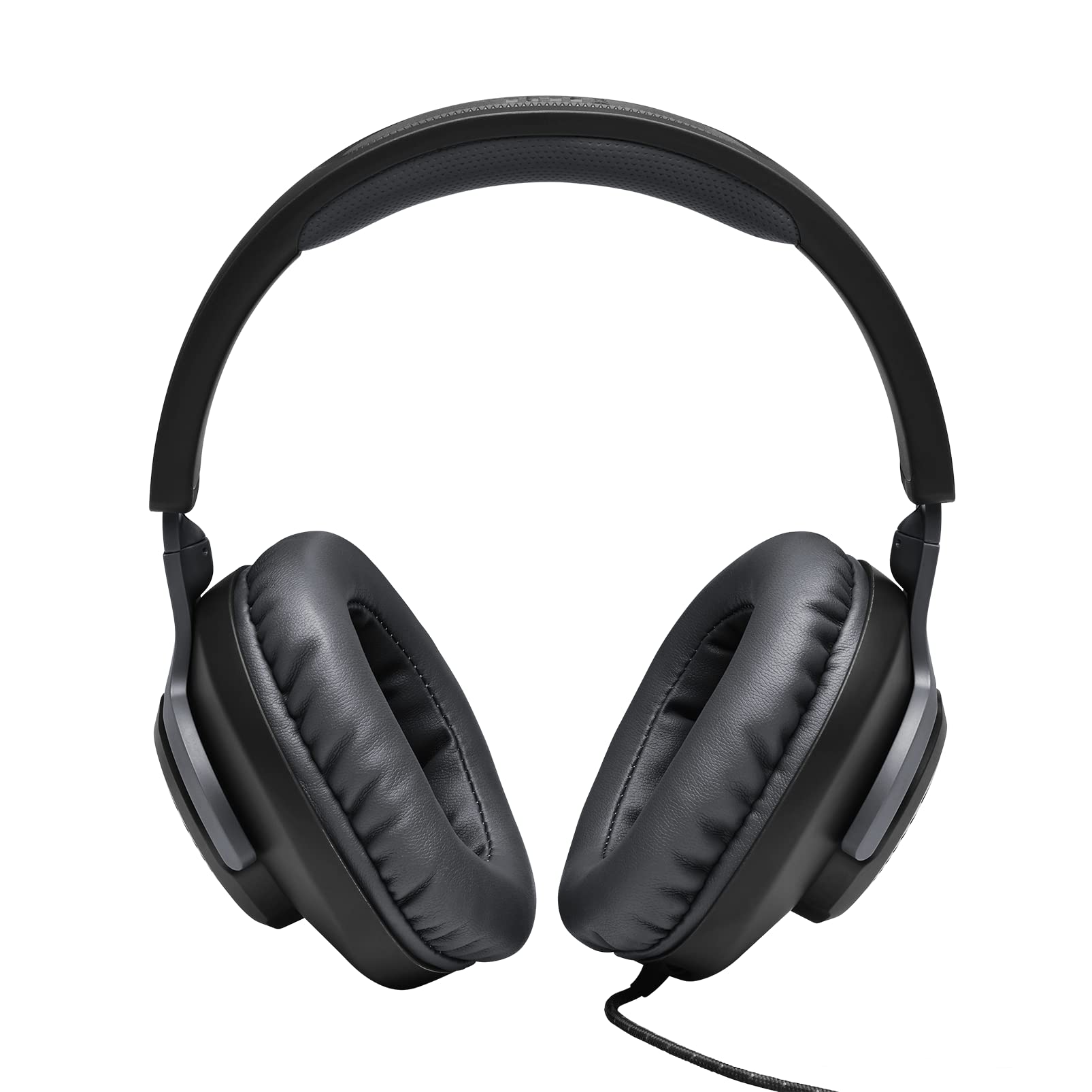 JBL Quantum 100 Wired Over-Ear Gaming Headset with Detachable Boom Mic [PC]