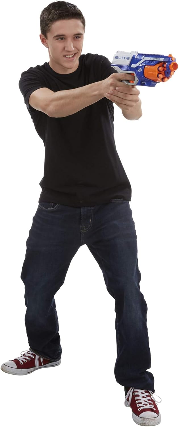 Nerf N-Strike Elite Disruptor - 6-Dart Rotating Drum Blaster for Fast-Paced Action 3