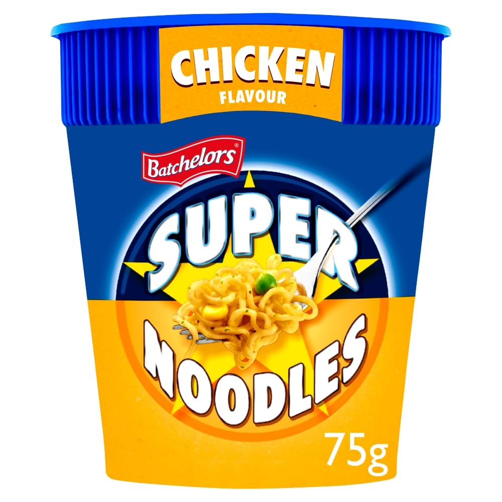 Batchelors Super Noodles Chicken Flavour Instant Noodles (75g, Pack of 8) 7