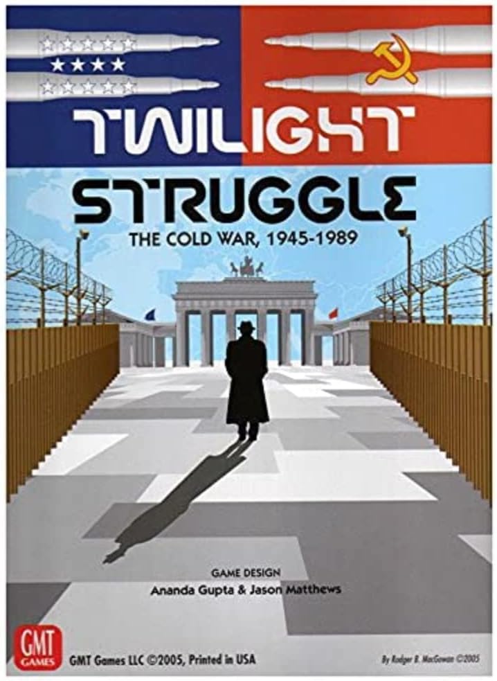GMT Games Twilight Struggle: The Cold War 1945–1989 Deluxe Edition Board Game