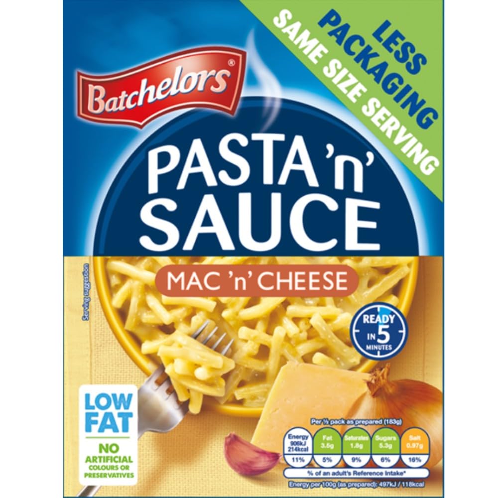 Batchelors - Pasta 'n' Sauce Mac 'n' Cheese Flavour Instant Snack 99g