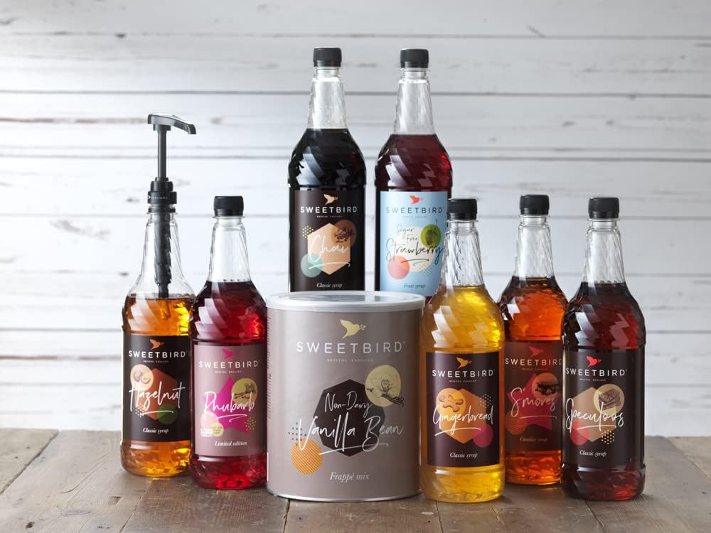 Sweetbird Syrup Portion Pump for 1 Litre Bottles (1 Pump) 4