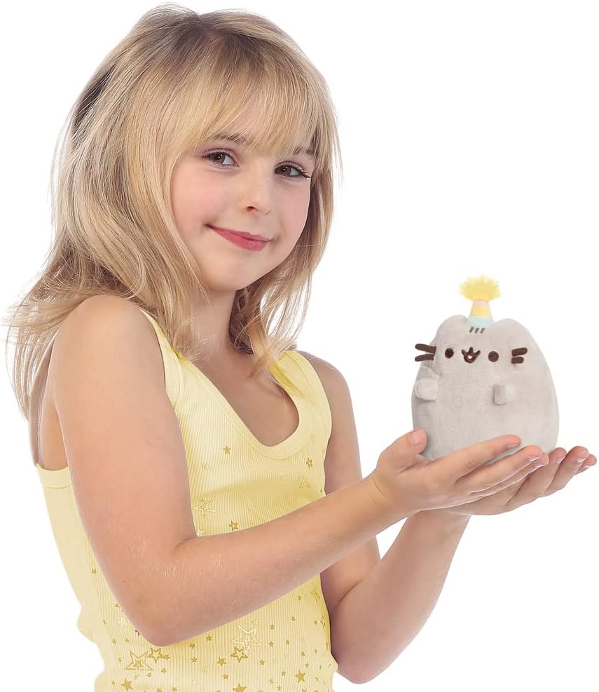 AURORA Party Pusheen Small Plush Toy - Eco-Friendly Stuffed Animal 6