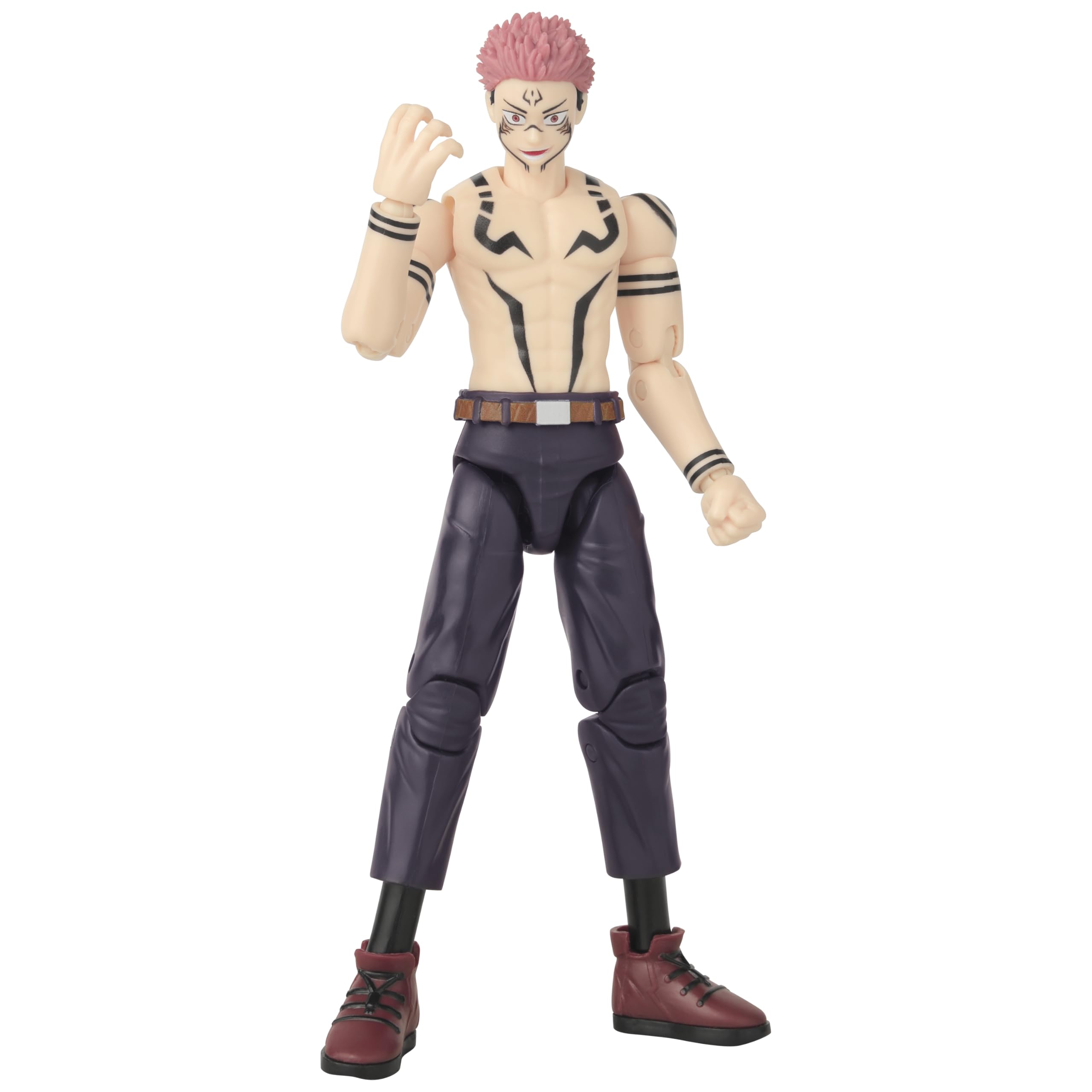 BANDAI Anime Heroes Jujutsu Kaisen Ryomen Sukuna Action Figure | 17cm | 16+ Points of Articulation