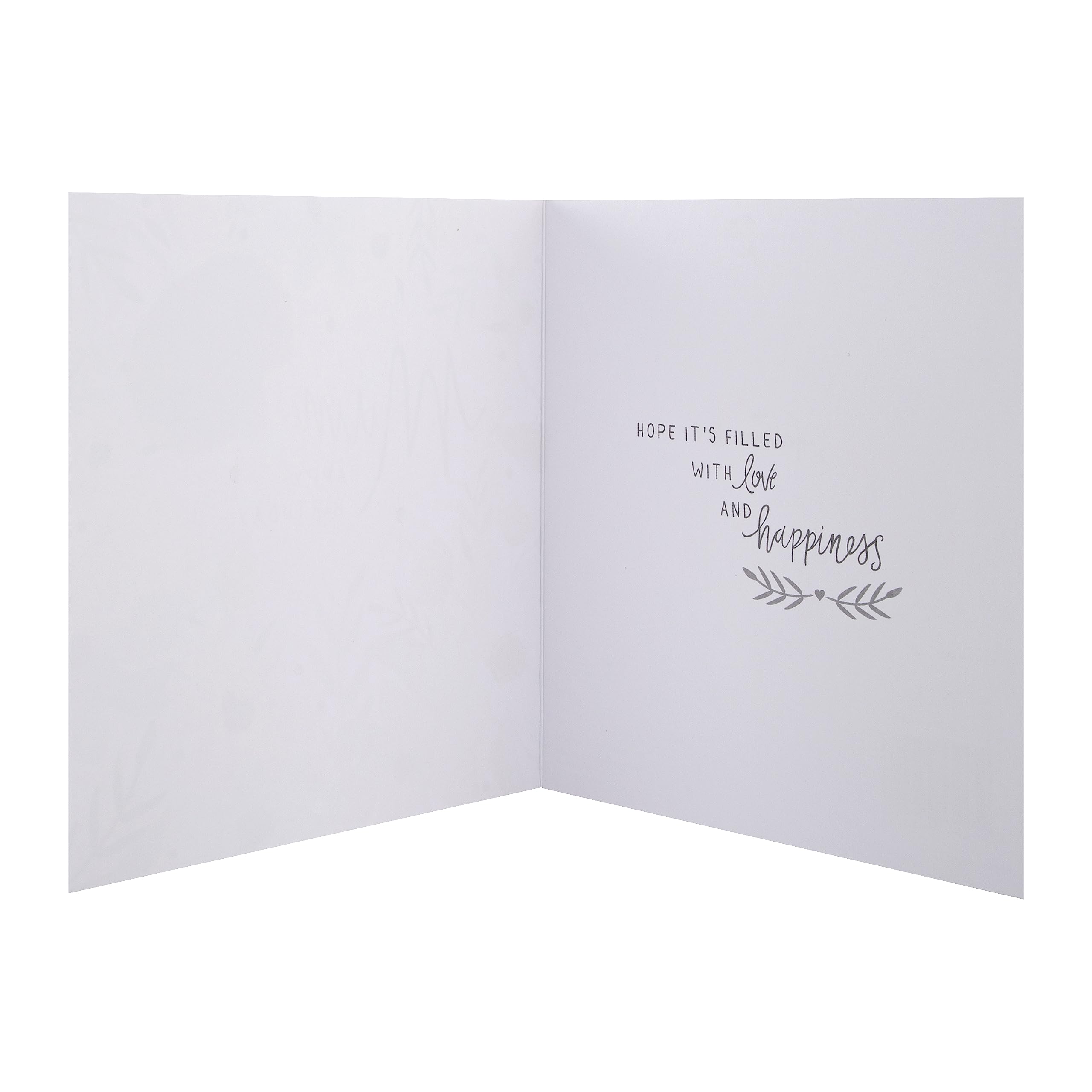 Hallmark Birthday Card for Mum - Contemporary Floral Design | 16cm Square 2