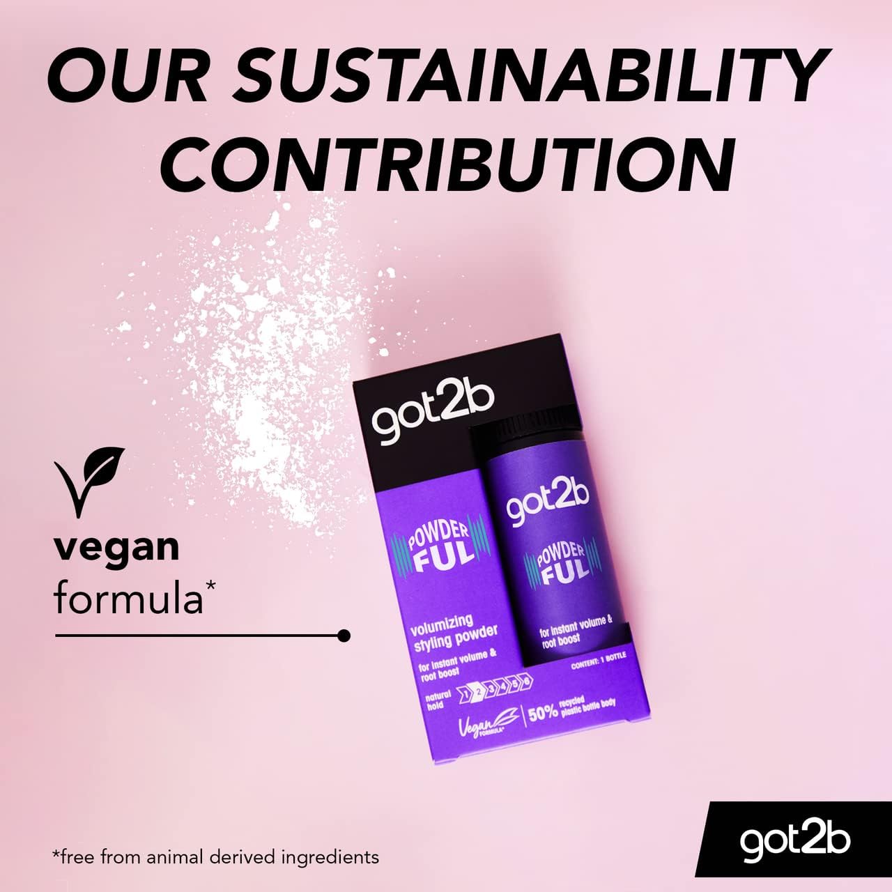 Got2B POWDERful Volumising Styling Powder (10 g) - Vegan Formula for Instant Volume & Root Boost 5