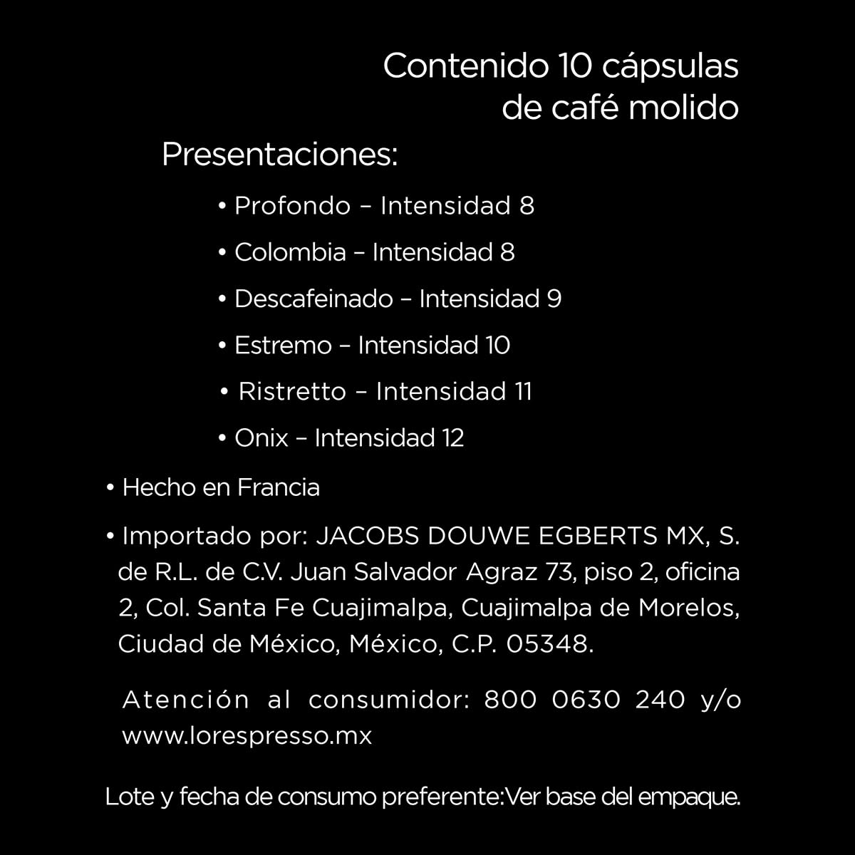 L'OR Espresso Ristretto Intensity 11 Nespresso Compatible Coffee Capsules - Pack of 10 4