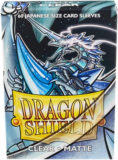 Dragon Shield Matte Japanese Clear Card Sleeves (60 Count) by Arcane Tinmen 3