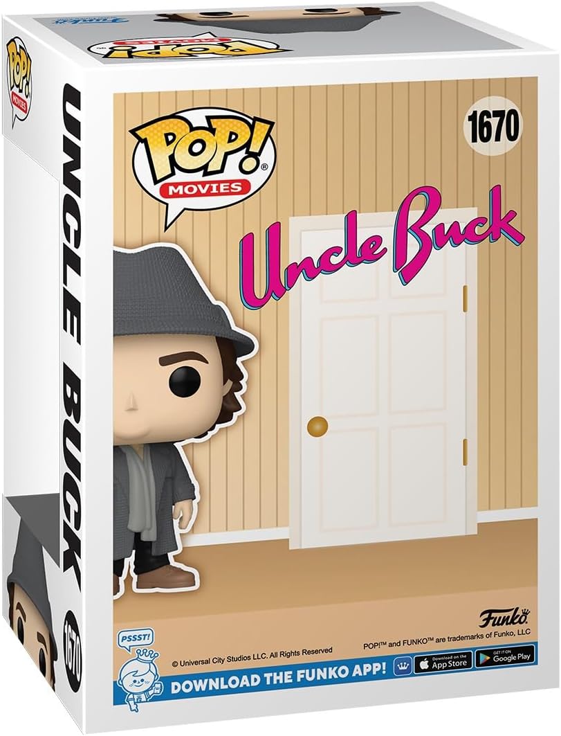 Funko Pop! Movies - Uncle Buck Keychain Collectible Figure (81009)