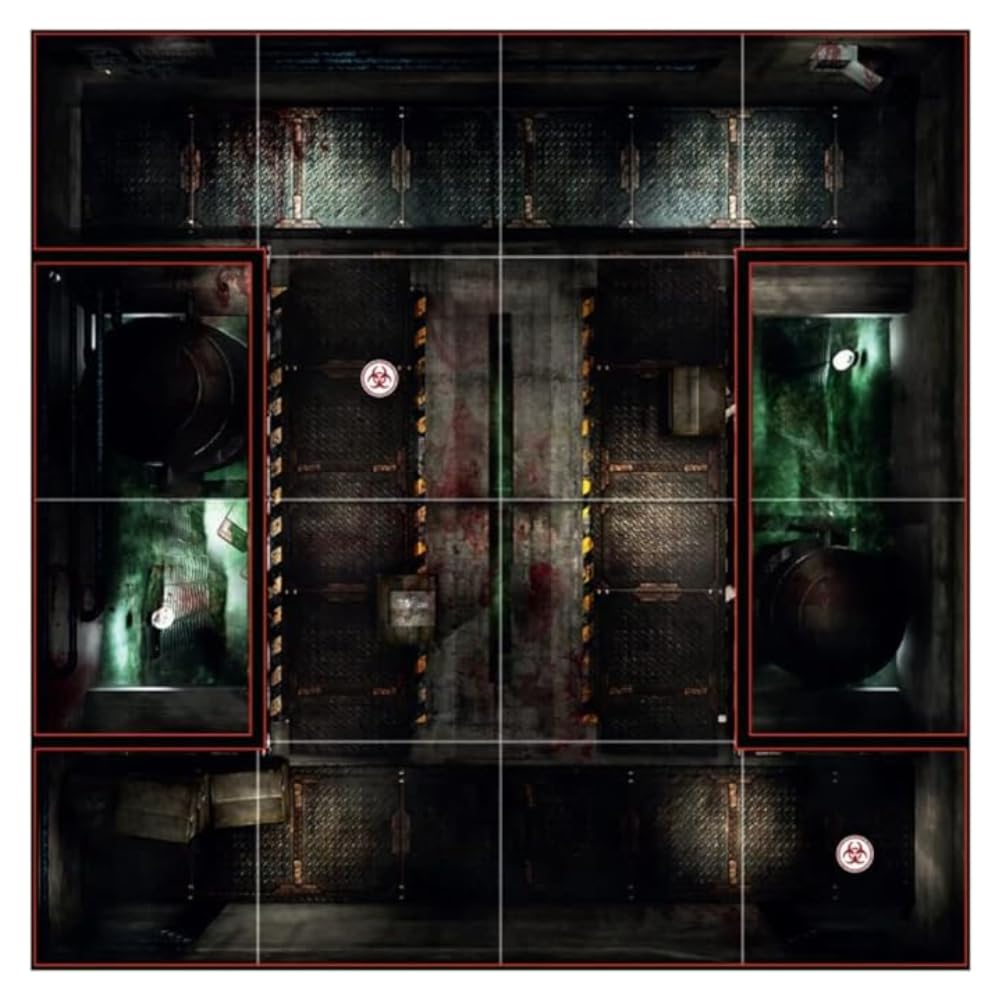 Steamforge Games SFRE2001 Resident Evil 2: Das Brettspiel, mehrfarbig 4