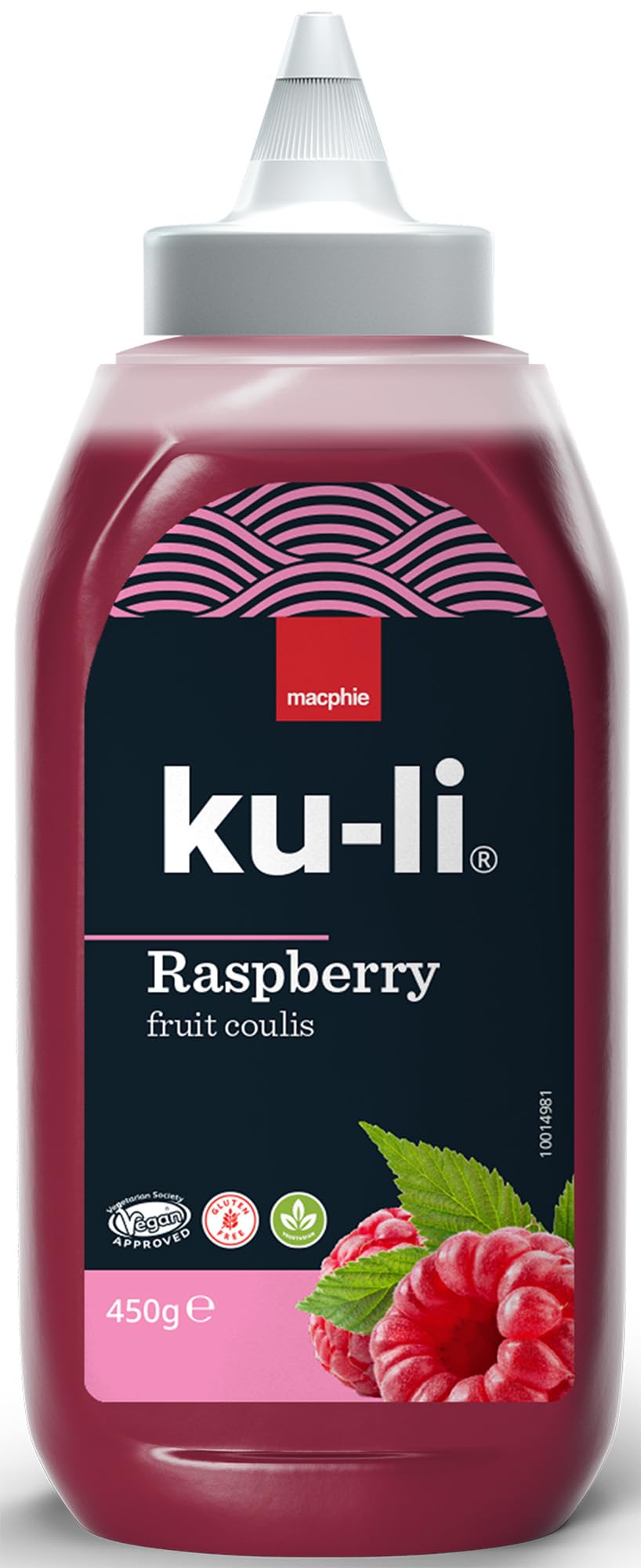 Macphie Ku-Li® Raspberry Fruit Coulis 450g