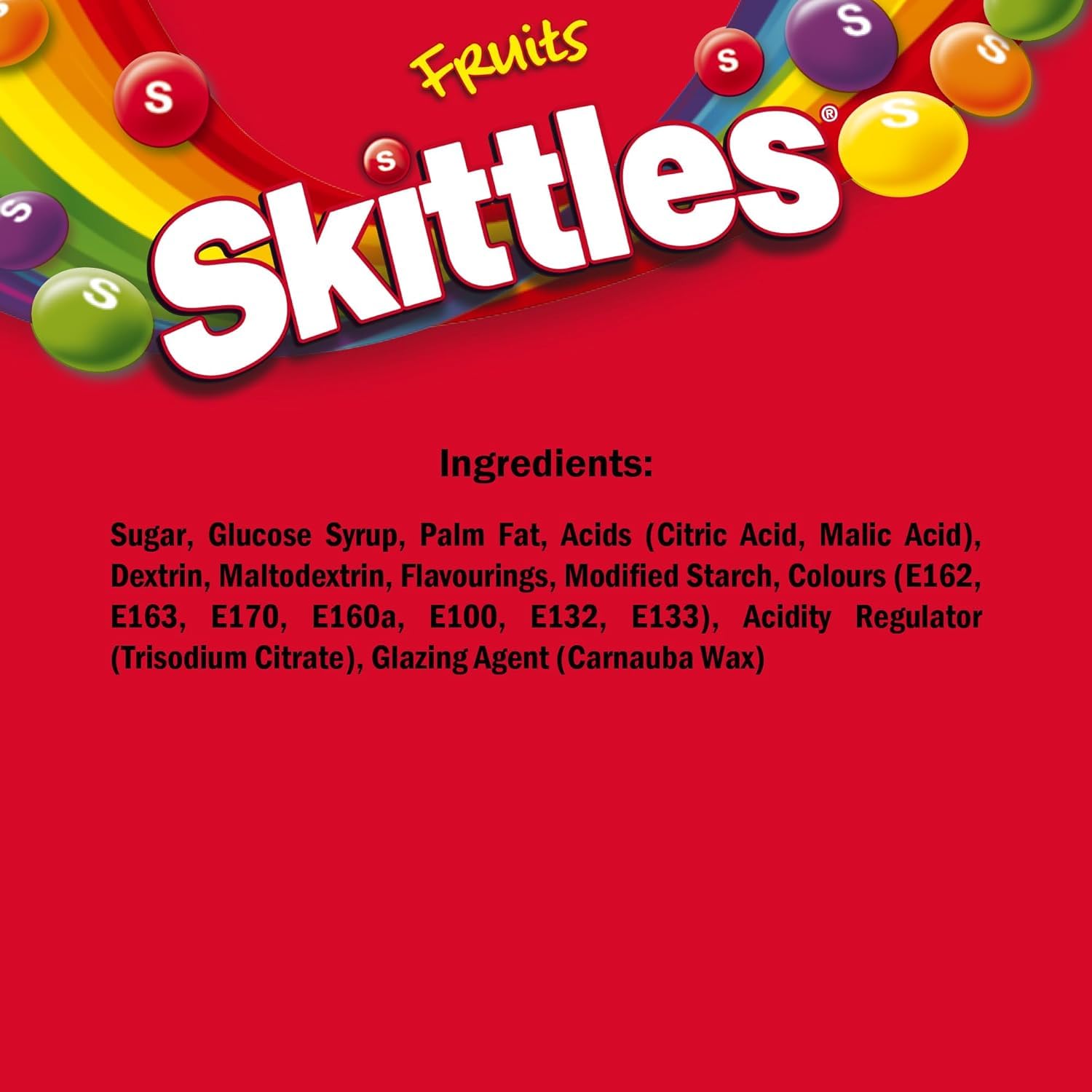 Skittles Fruit Sweets Pouch 136g 4