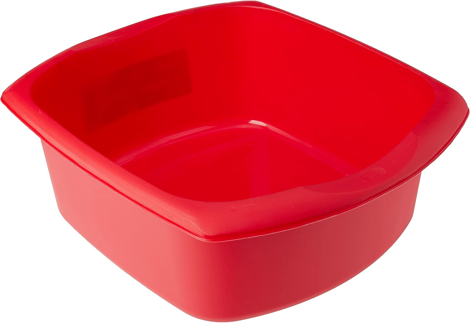 Addis Rectangular Washing Up Bowl, Roasted Red, 9.5 Litre
