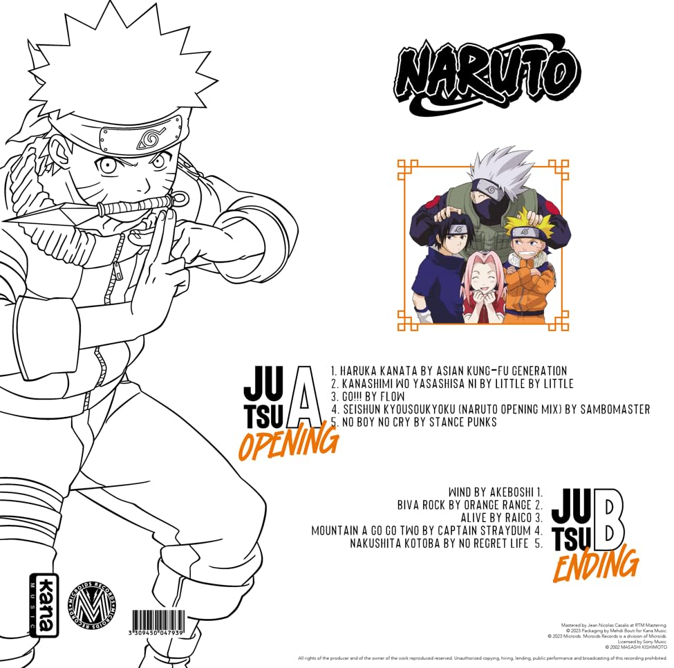 VARIOUS ARTISTS - NARUTO - BEST COLLECTION [Vinyl] 3