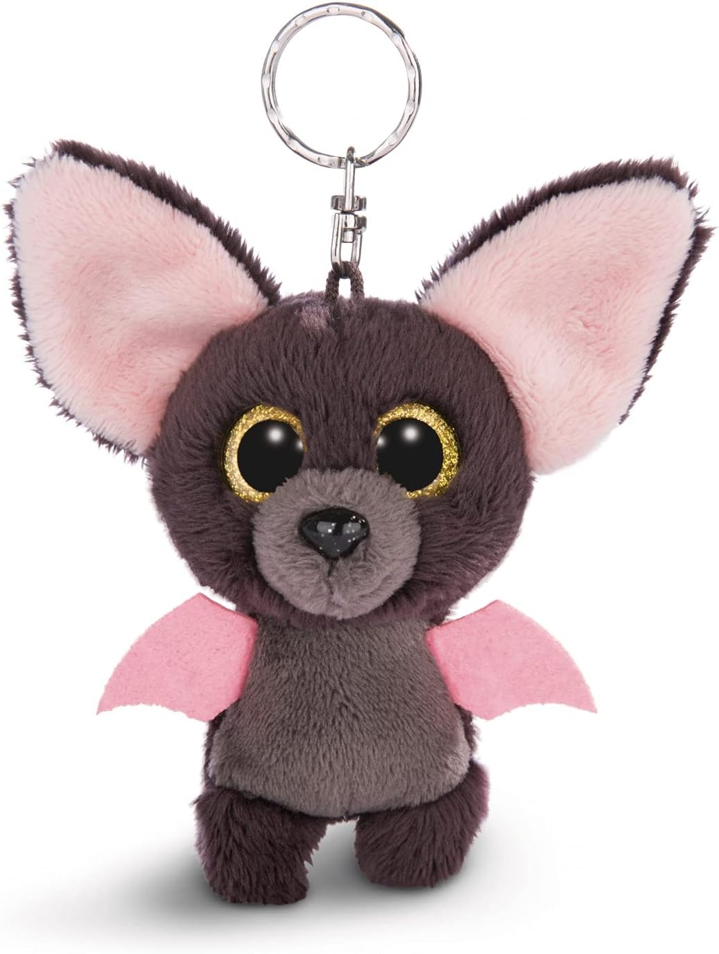 NICI Baako Bat Soft Plush Keyring Toy