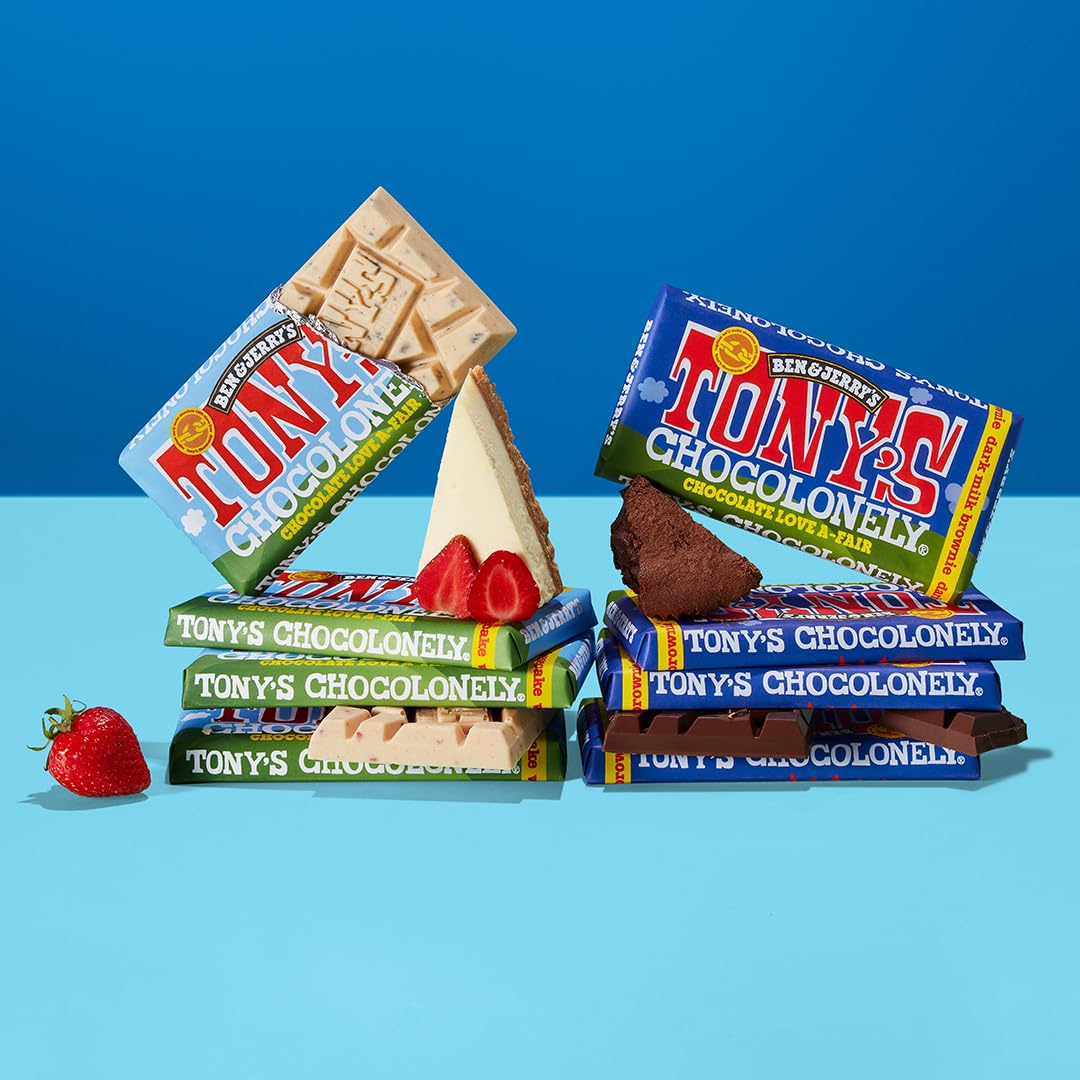 Tony's Chocolonely Brownie-Riegel aus dunkler Milchschokolade, 180 g 3