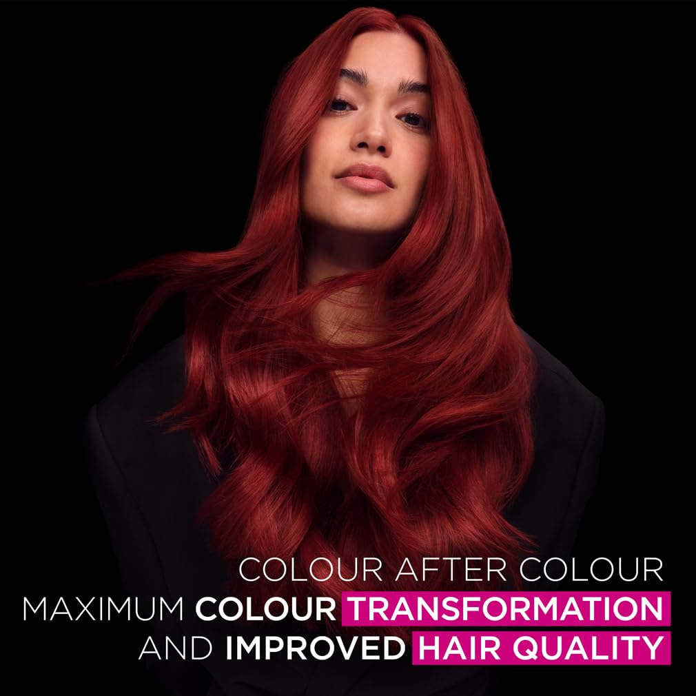 Garnier - Olia Permanent Hair Dye (230g) - 4.62 Dark Garnet Red, Ammonia-Free, Vegan Formula with Natural Flower Oils 6