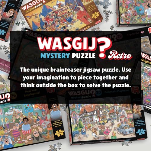 Wasgij Retro Mystery 9: The Great Train Robbery - 1000 Piece Puzzle for Adults 8