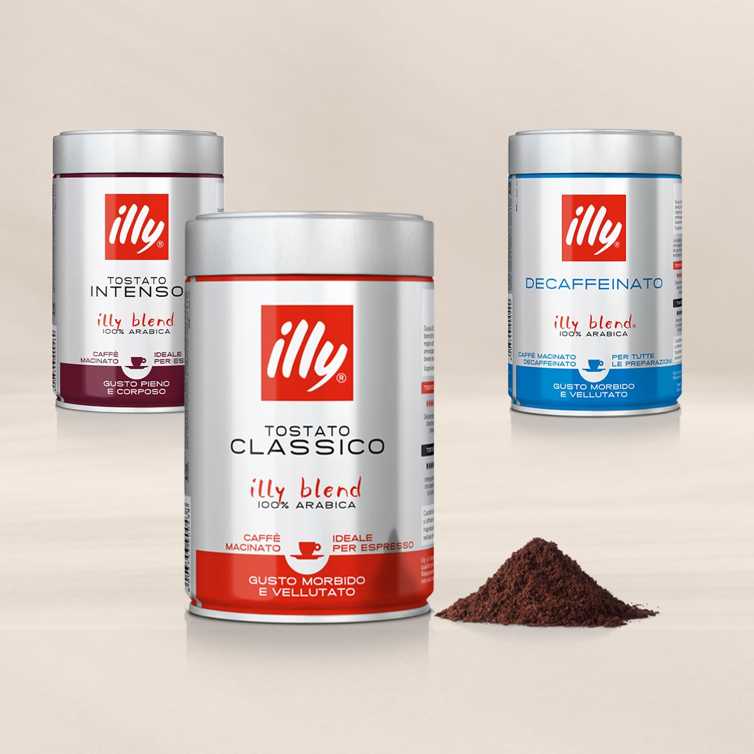 illy Intenso Bold Roast Ground Coffee, 250g 6