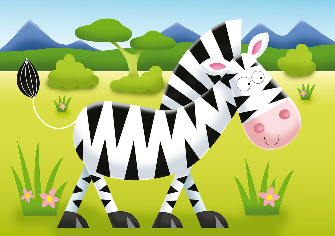 Ravensburger On Safari My First Jigsaw Puzzles - 2, 3, 4, 5 Piece Puzzles for Toddlers 18 Months+