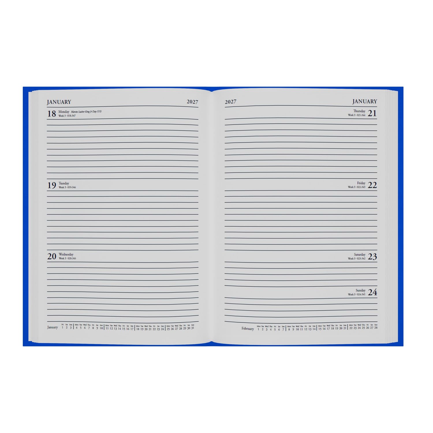 Collins 2026-2027 Academic Year Appointment Book - A5 Week-to-View Organizer | Purple Hardcover 2