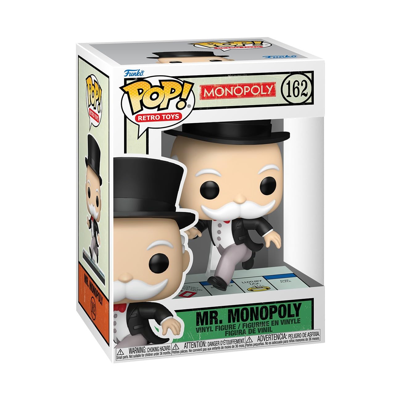 Funko Pop! Vinyl: Mr. Monopoly - (Pass Go) - Hasbro, Inc