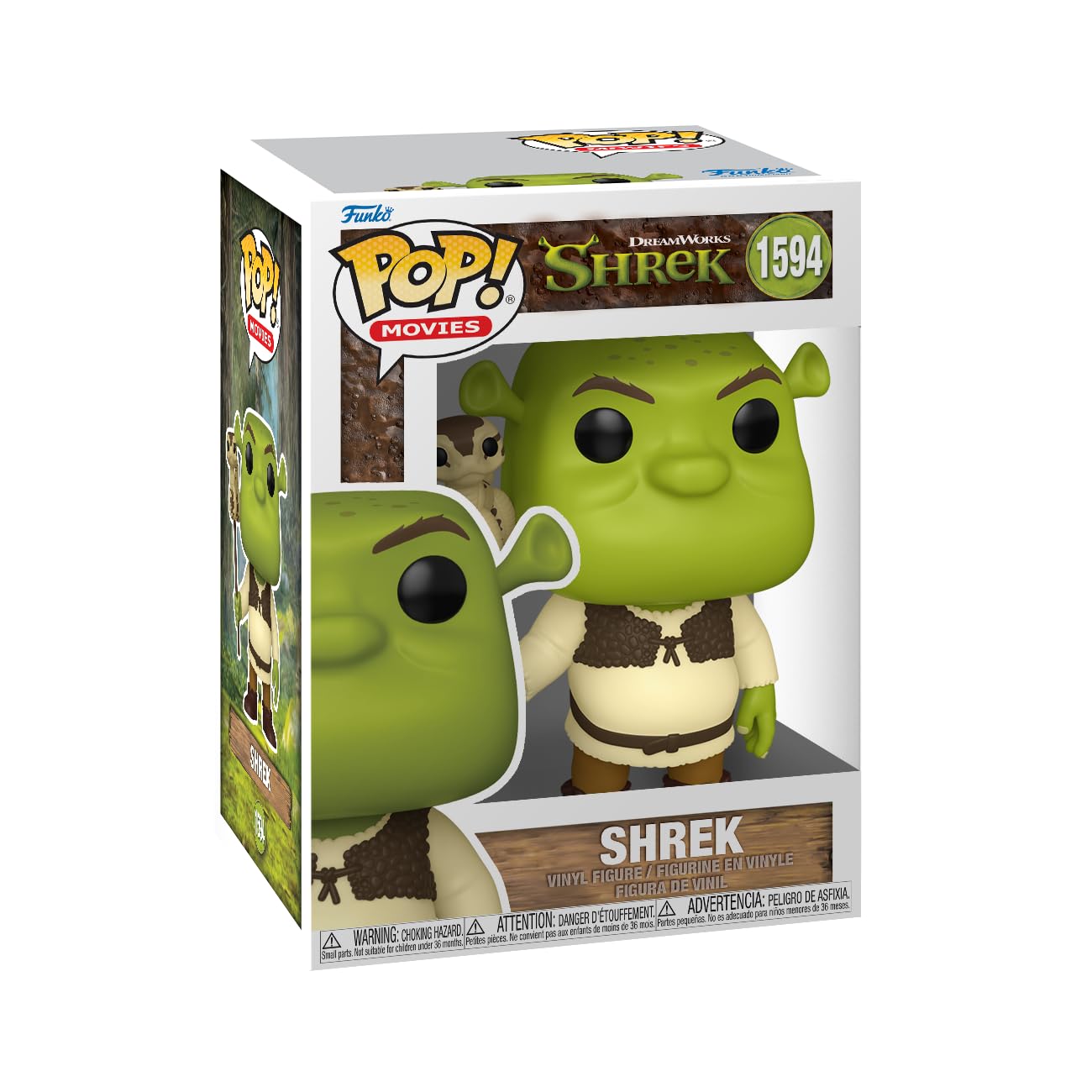 Funko Pop! Shrek - Shrek With Snake | DreamWorks 30th Anniversary Collectible Vinyl Figure 1