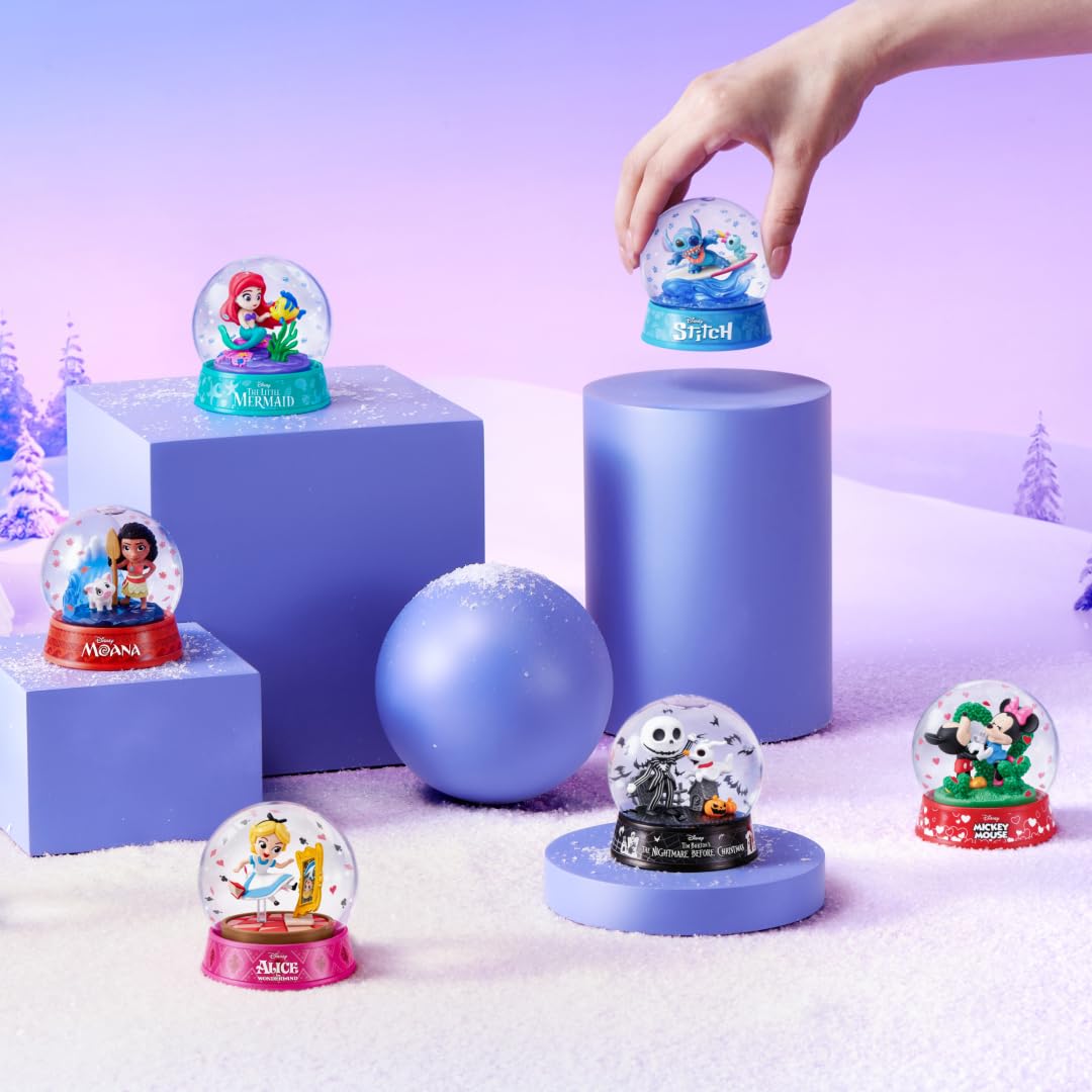 Mini Brands Disney Snow Globe Capsule Series 1 - 2 Pack | Create & Display Miniatures 5