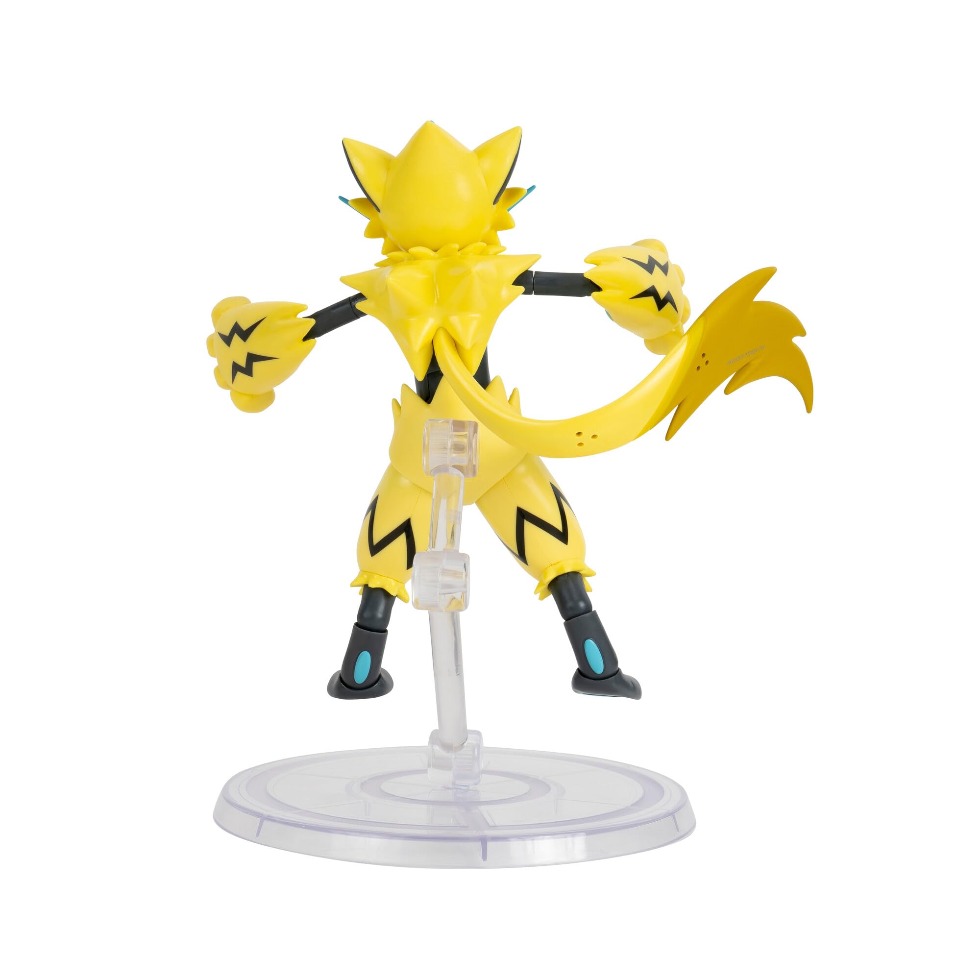 Pokémon Select Zeraora - 6-Inch Super-Articulated Action Figure with Posing Stand 15