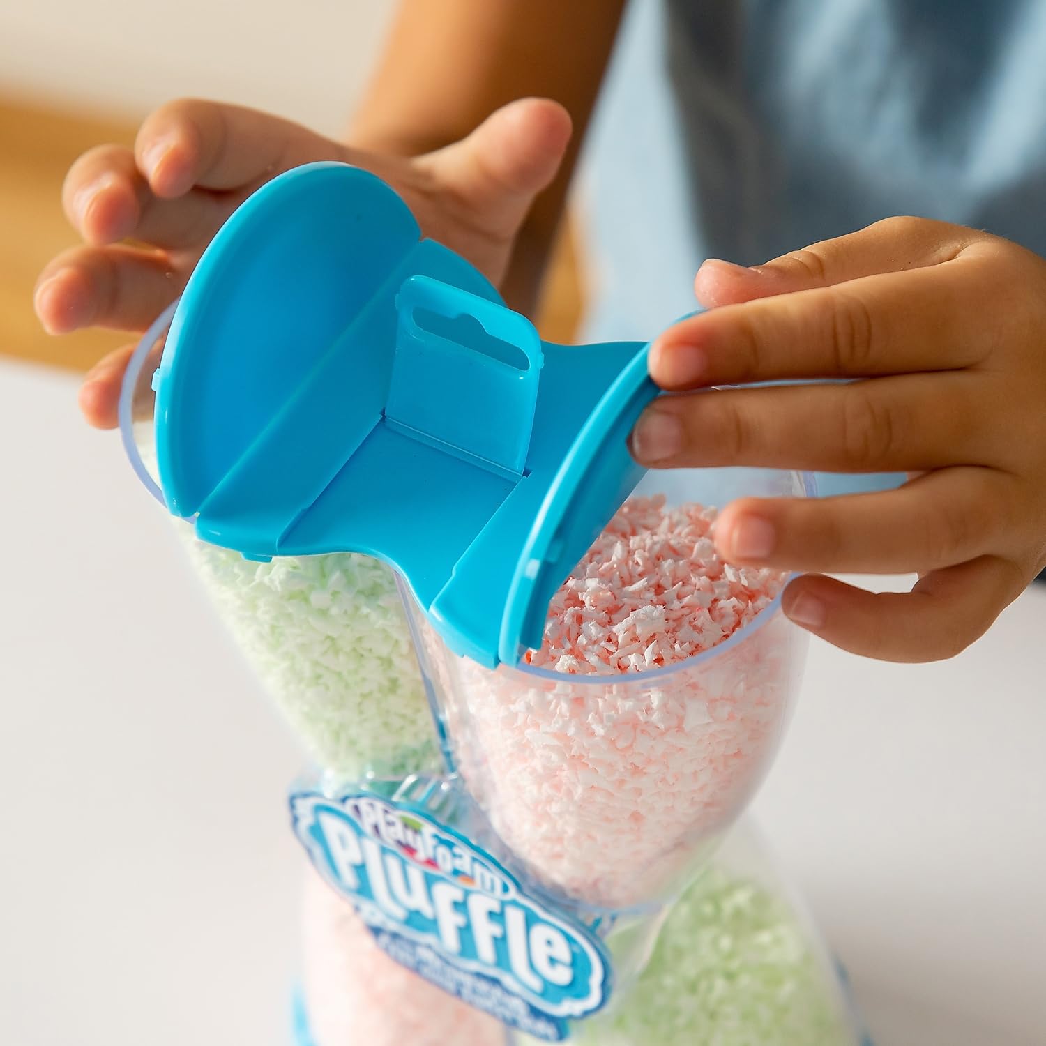 Educational Insights Playfoam Pluffle Twist Glow - Sensory Fidget Toy for Ages 3+